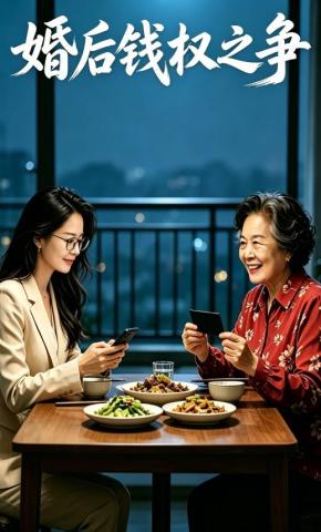短剧《婚后钱权之争》海报