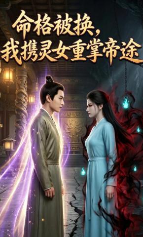 短剧《命格被换，我携灵女重掌帝途》海报
