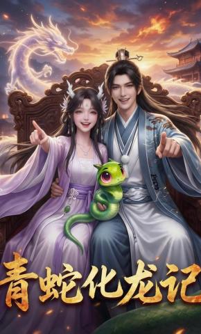 短剧《青蛇化龙记》海报