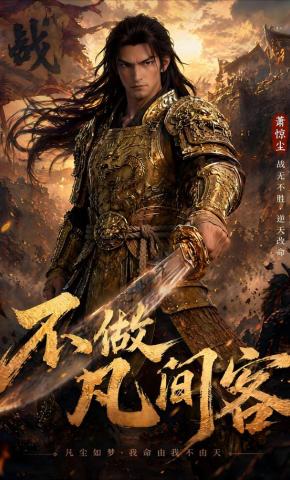 短剧《不做凡间客》海报