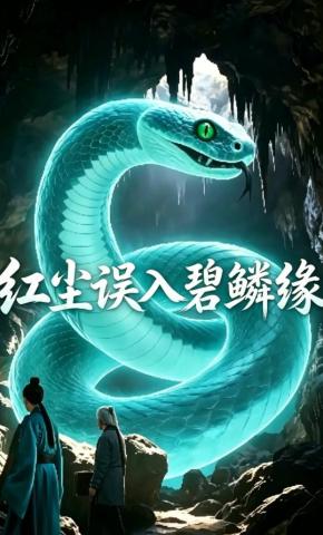 短剧《红尘误入碧鳞缘》海报