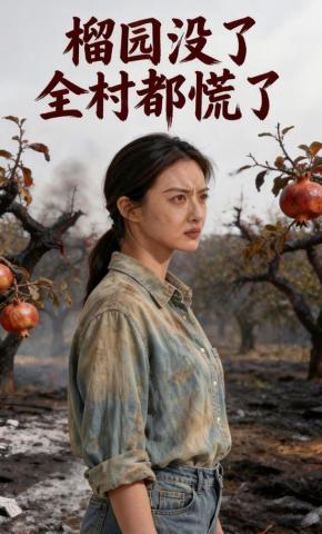 短剧《榴园没了，全村都慌了》海报