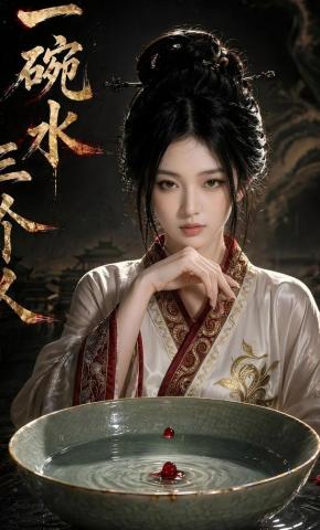 短剧《一碗水三个人》海报