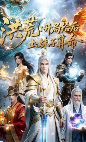 短剧《洪荒：开局给后土妹子算命》海报