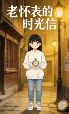 短剧《老怀表的时光信》海报