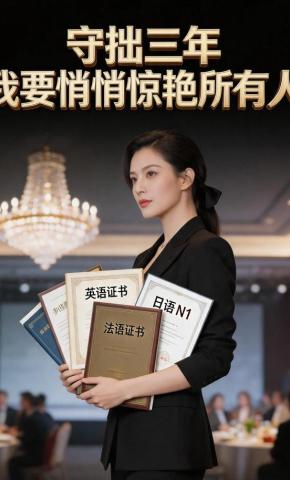 短剧《守拙三年，我要悄悄惊艳所有人》海报