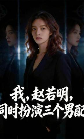 短剧《我，赵若明，同时扮演3个男配》海报