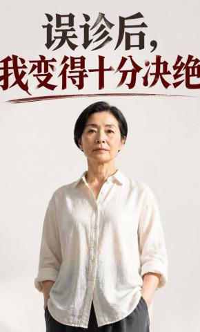 短剧《误诊后，我变得十分决绝》海报