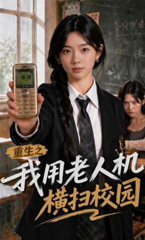 短剧《重生之我用老人机横扫校园》海报