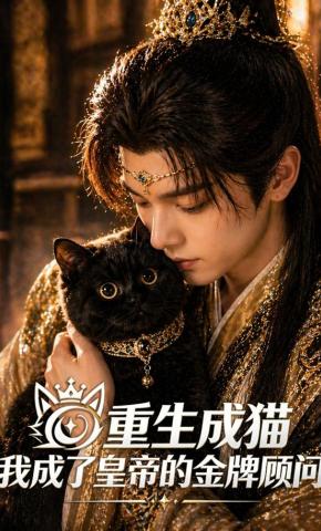 短剧《重生成猫我成了皇帝的金牌顾问》海报