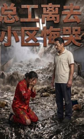 短剧《总工离去，小区悔哭》海报