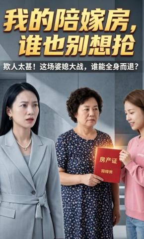 短剧《我的陪嫁房，谁也别想抢》海报