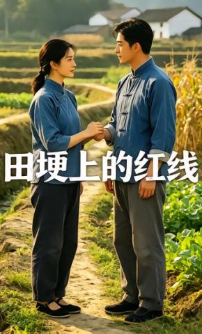 短剧《田埂上的红线》海报