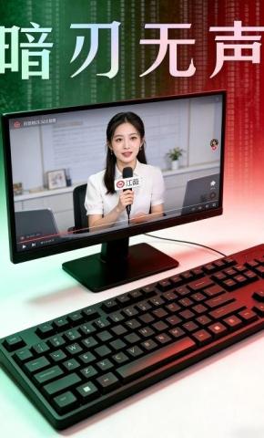 短剧《暗刃无声》海报