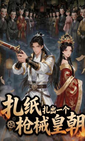 短剧《扎纸扎出一个枪械皇朝》海报
