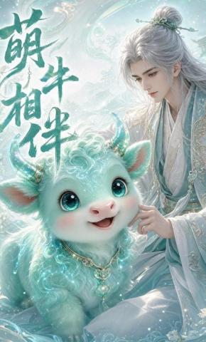 短剧《萌牛相伴》海报