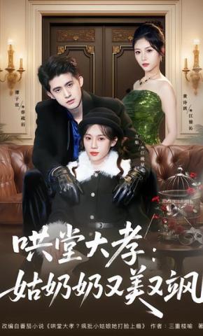 短剧《哄堂大孝：姑奶奶又美又飒》海报
