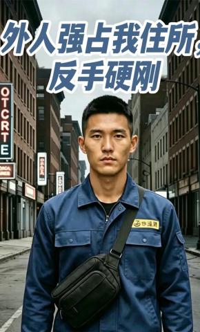 短剧《外人强占我住所，反手硬刚》海报