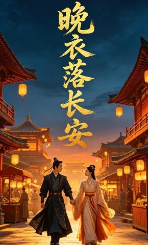 短剧《晚衣落长安》海报