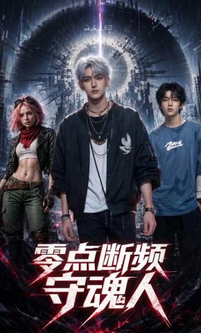 短剧《零点断频：守魂人》海报