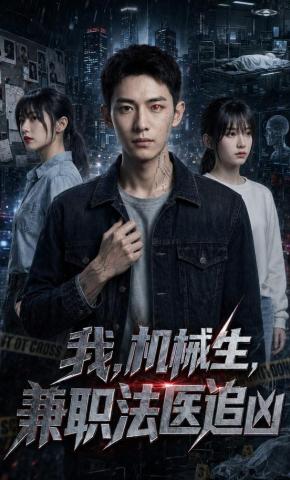 短剧《我，机械生，兼职法医追凶》海报
