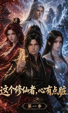 短剧《这个修仙者，心有点脏！》海报