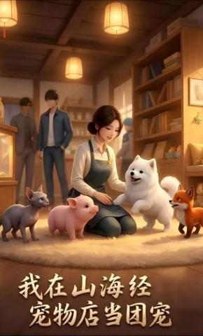 短剧《我在山海经宠物店当团宠》海报