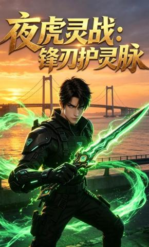 短剧《夜虎灵战：锋刃护灵脉》海报