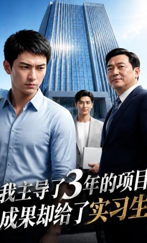 短剧《我主导了3年的项目，成果却给了实习生！》海报