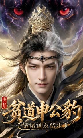 短剧《洪荒：贫道申公豹，请诸道友留步》海报