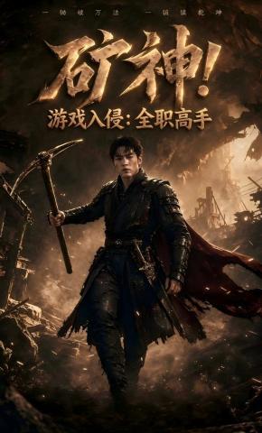短剧《矿神！游戏入侵：全职高手》海报