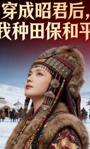 短剧《穿成昭君后，我种田保和平》海报