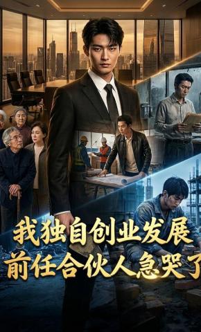 短剧《我独自创业发展，前任合伙人急哭了》海报