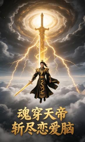 短剧《魂穿天帝，斩尽恋爱脑》海报