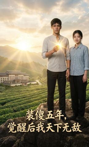 短剧《装傻五年，觉醒后我天下无敌》海报