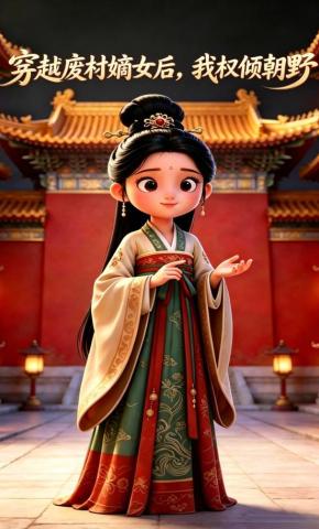 短剧《穿越废柴嫡女后，我权倾朝野》海报