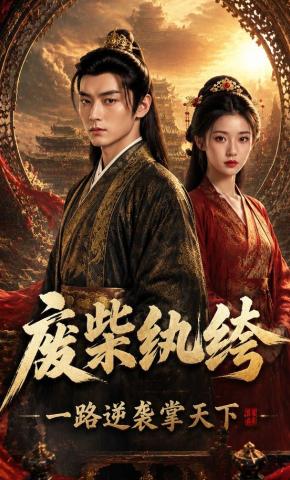 短剧《废柴纨绔，一路逆袭掌天下》海报