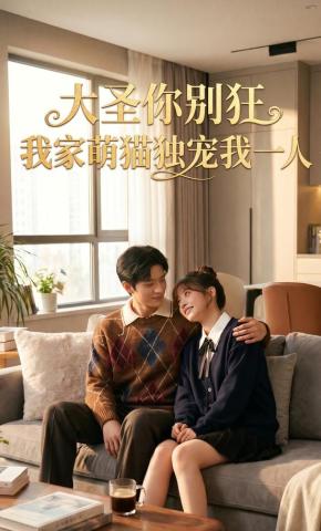 短剧《大圣你别狂，我家萌猫独宠我一人》海报
