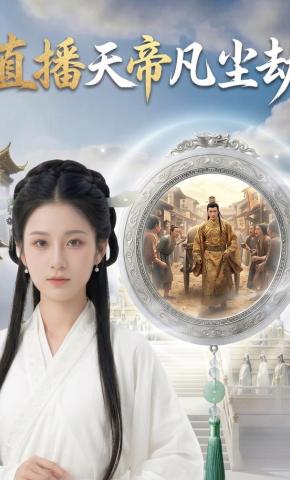 短剧《直播天帝凡尘劫》海报