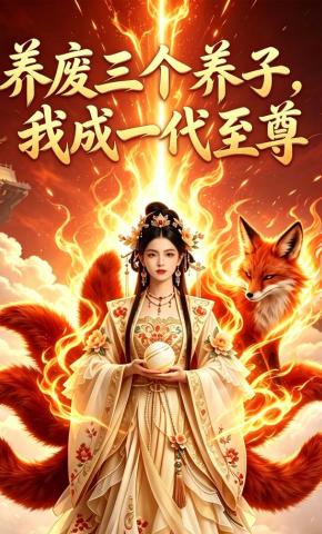 短剧《养废三个养子，我成一代至尊》海报