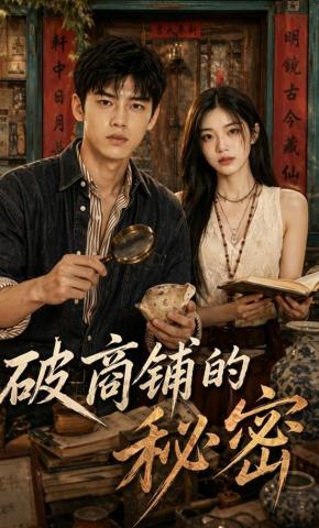 短剧《破商铺的秘密》海报