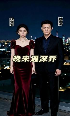 短剧《晚来遇深乔》海报