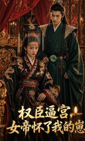 短剧《权臣逼宫，女帝怀了我的崽》海报