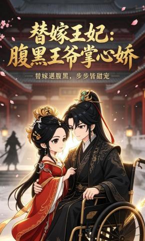短剧《替嫁王妃：腹黑王爷掌心娇》海报