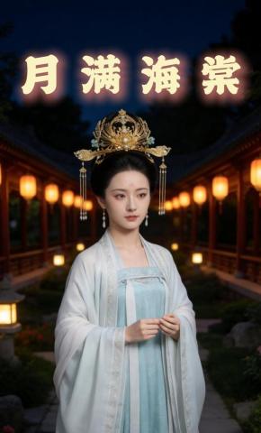 短剧《月满海棠》海报