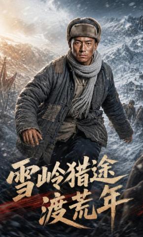 短剧《雪岭猎途渡荒年》海报