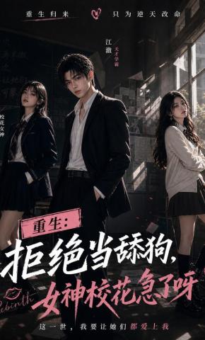 短剧《重生：拒绝当舔狗，女神校花急了呀》海报