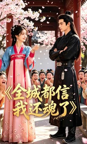 短剧《全城都信我“还魂了”》海报