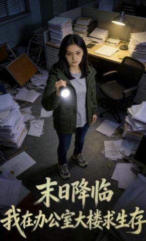 短剧《末日降临，我在办公室大楼求生存》海报