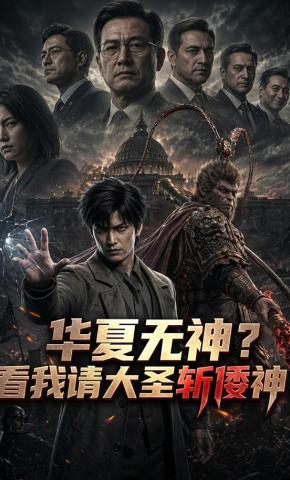 短剧《华夏无神？看我请大圣斩倭神！》海报